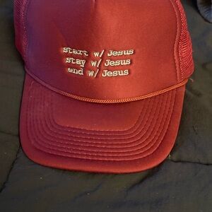 Red Trucker Cap